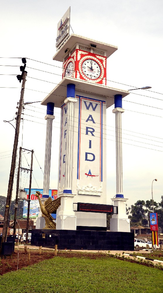 Uganda tower clock,Sidewalk clock