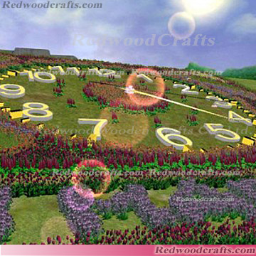Flower Clocks,Flora Clocks RWF02