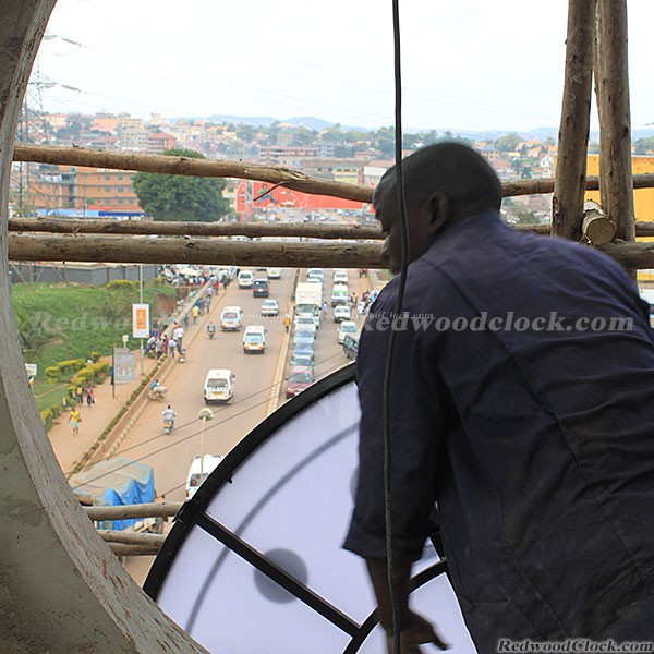 Roundabout Clock,Sidewalk Clocks,Four-Faced Clock,Four-Sided Clock